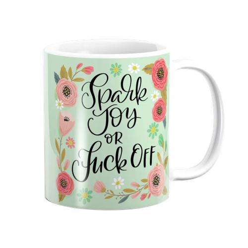 PepperSt Mug | Spark Joy or F Off