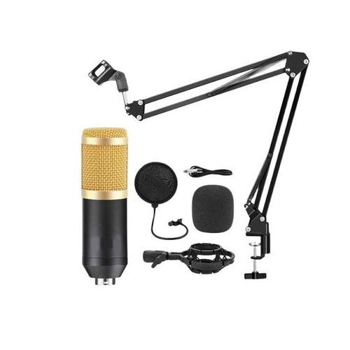 Professional Condenser Recording Microphone Kit For Podcast Live Streaming