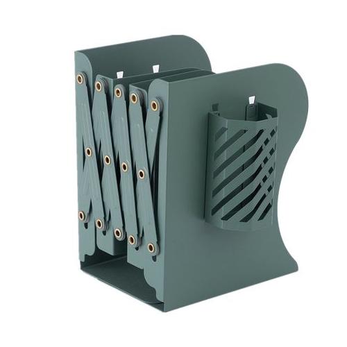 Expandable Book Stand Book Rack with Pen Holder