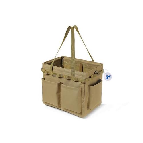 28L Camping Storage Box Oxford Cloth Picnic Organizer Utensil Carrying Bag