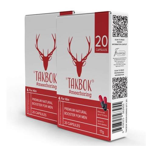 Takbok Male Erection Booster 40-Pack