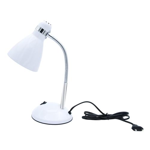 Metal Desk Lamp with Flexible Gooseneck Table Lamp for Bedroom Study Office