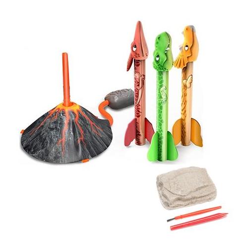 Dinosaur Blasters Rocket Launcher & Excavation Kit for Kids Outdoor