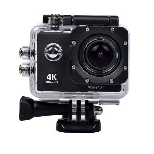 Ultra HD 4K Waterproof Sports Action Camera Camcorder - Black