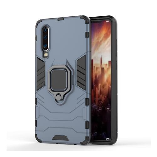Gadget Mafia Shockproof Panther Ring Stand Cover for Huawei P30
