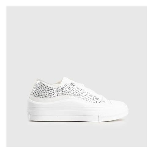 Hush Puppies Soft Style Selina Ladies White Sneakers