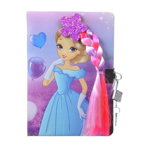 Princess Notebook - Girls Diary with Lock & Key