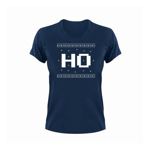 HO Unisex Navy T-Shirt Gift Christmas