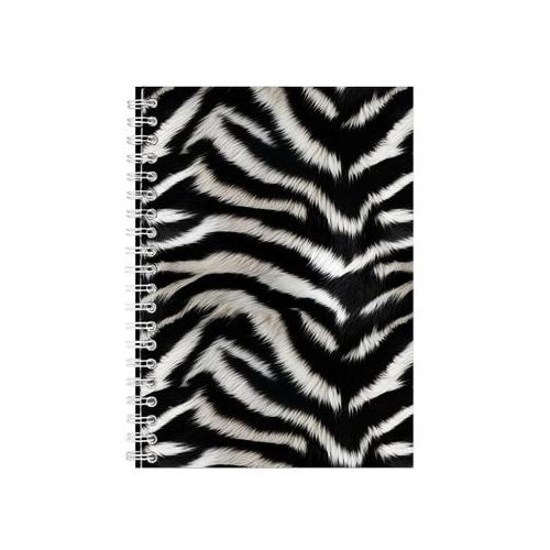 Zebra A5 Notebook Spiral and Lined Safari Saying Graphic Notepad Present156
