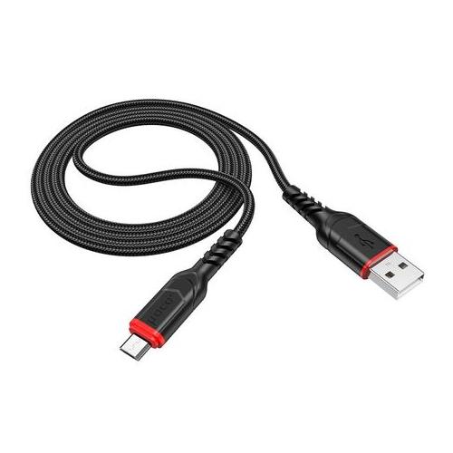 HOCO X59 2.4A Anti Bending Fast Charging Data Cable (Micro USB)