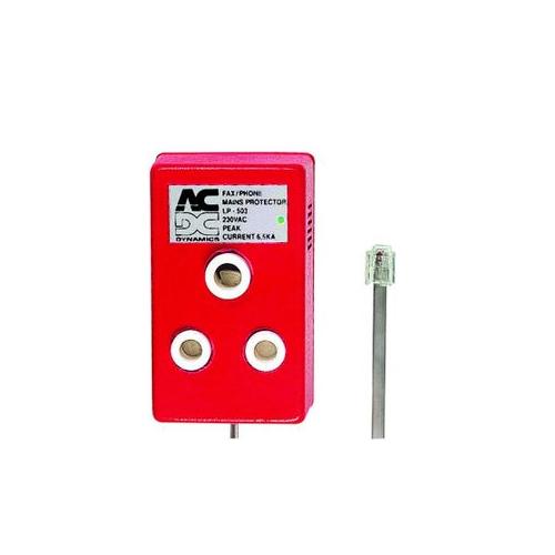 Dedicated Fax/Tel/Adsl Lightning Protection Unit Red