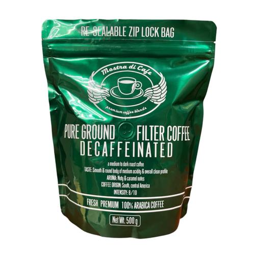 Decaffeinated Ground Coffee- 500g - Mostra Di Cafe