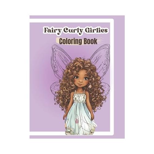 Fairy Curly Girlies Coloring Book