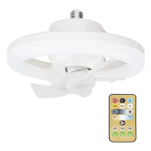 Intelligent 360 Rotating LED Ceiling Fan Light With Remote Control