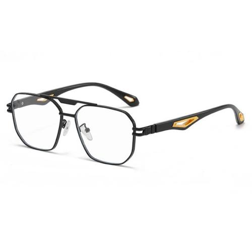Men's Glasses Punk Cutout Sunglasses C1