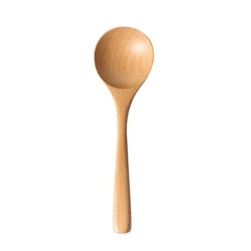 20cm Wooden Long Handle Cooking Spoon