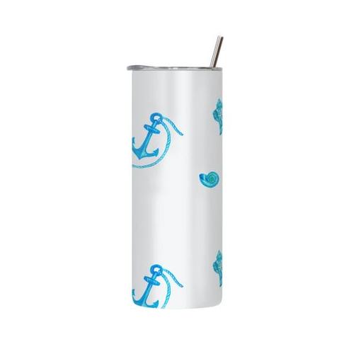 Wheel 20 Oz Tumbler with Lid and Straw Trendy Sea Lovers Graphic Present175