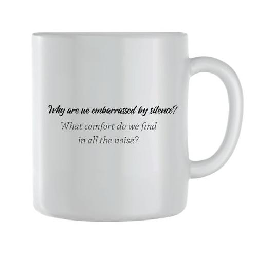 Silence Coffee Mugs for Men Women Motivational Graphic Sayings Cup Gift 173