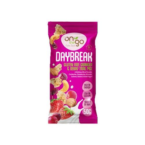Otg Daybreak Berry Trail Mix - 10 Pack x 50g