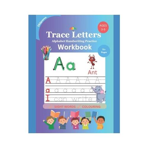 Trace and Learn: Alphabet Letter Book, ABC Activity Book