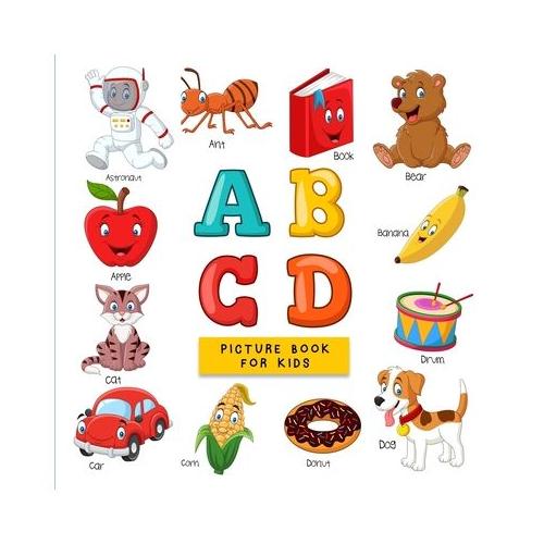 ABCD Picture Book for Kids: Learning Alphabets Made Easy