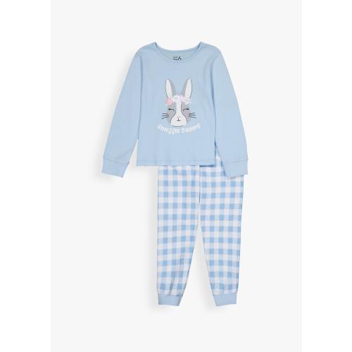 Bunny Check Cotton Pyjamas