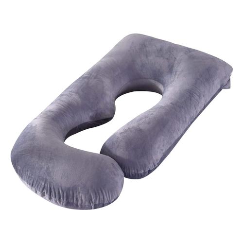 Pregnancy Pillows for Sleeping U-Shaped Full Body Pillow with Velvet Cover