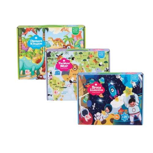 Pack of 3 180 Piece Jigsaw Puzzle