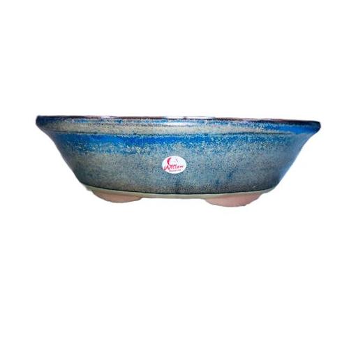 South African Glazed Oval Pot