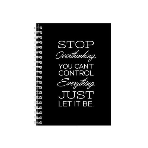 Be A5 Notebook Spiral and Lined Motivational Saying Graphic Notepad Gift206