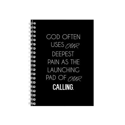 Calling A5 Notebook Spiral Lined Motivational Sayings Graphic Notepad 206