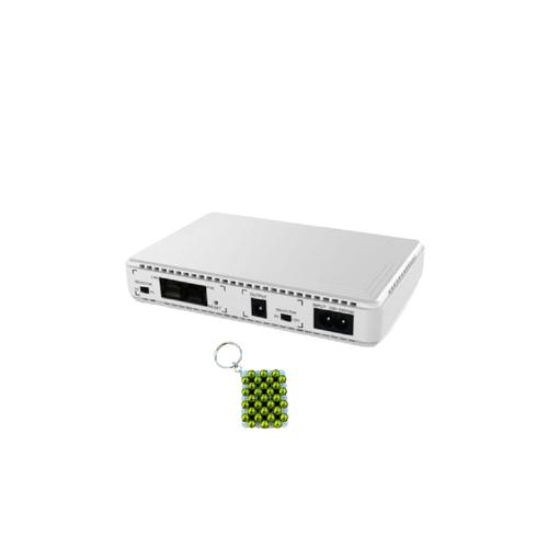 Q-UP1000 Andowl Mini DC UPS 12000mAh - Portable UPS & Key holder