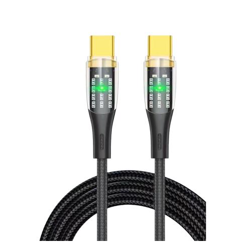 Yesplus - Ys-836 - Type-C to Type-C - 1m Cable -Black
