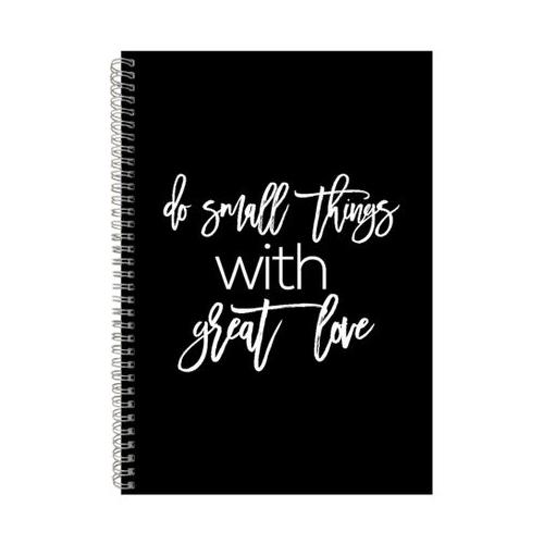 Great Love A4 Notebook Spiral Lined Motivational Sayings Graphic Notepad141