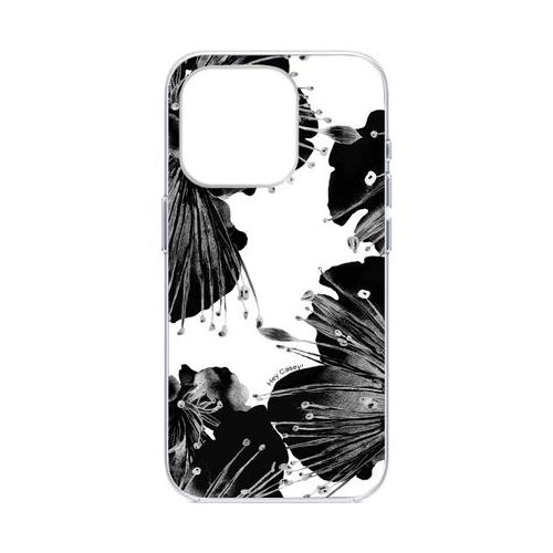 Hey Casey! Protective Case for iPhone 15 Pro - Black Floral