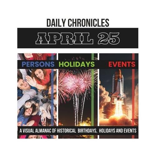 Daily Chronicles April 25: A Visual Almanac of Historical Events, Birthdays, and Holidays
