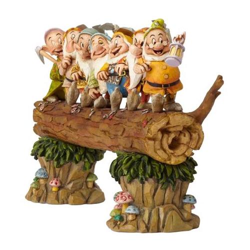 Decor Jolly Marching Miners Gnome Resin Ornament (16cm)