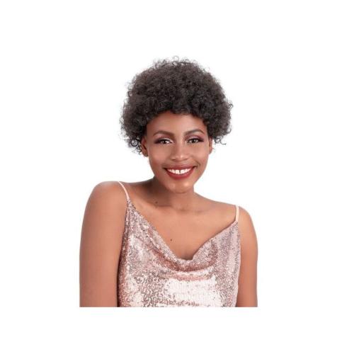 Short Afro Kinky Curly Machine Made Synthetic Hair Wigs