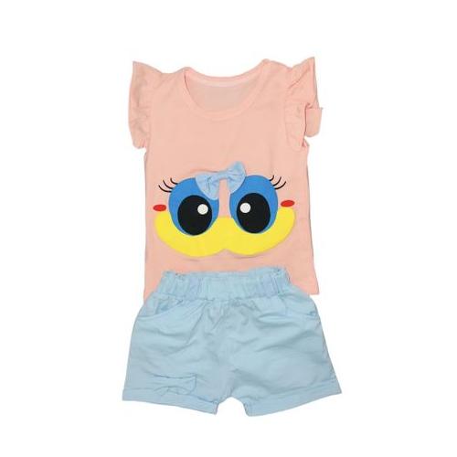Cute Baby Girl 2 Piece Set - Pants and Shirt