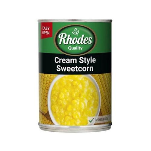 Rhodes Cream Style Corn - 1 x 410g (1 Individual Can)