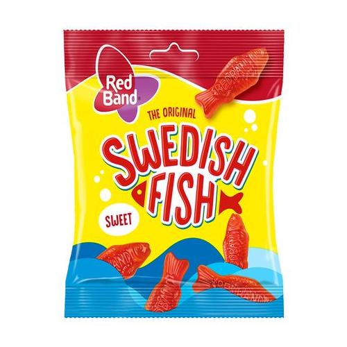 Red Band - Swedish Fish Sweets - 4 x 100g