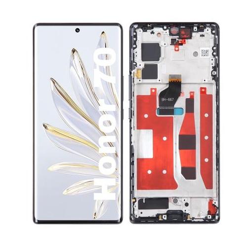 Original LCD Screen For Honor 70 Digitizer Full Assembly with Frame