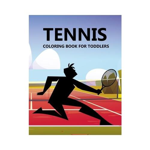 Tennis Coloring Book For Toddlers