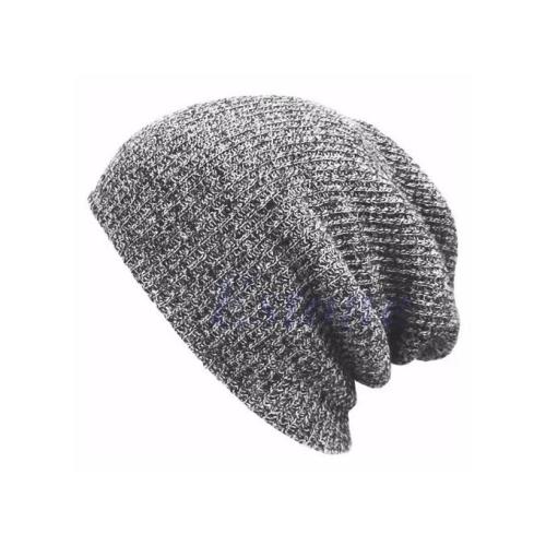 Casual Acrylic Slouchy Hat Crochet Ski Beanie Hat