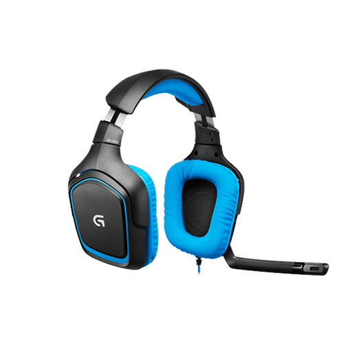 Logitech 981-000537 G430 7.1 Dolby Gaming Headset with Mic - Black & Blue