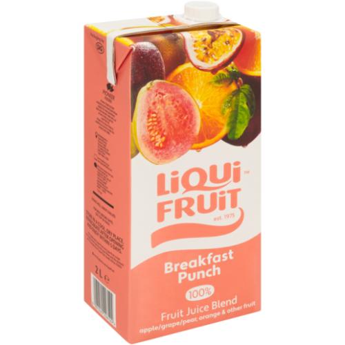 Liqui Fruit 100% Breakfast Punch Fruit Juice Blend 2L