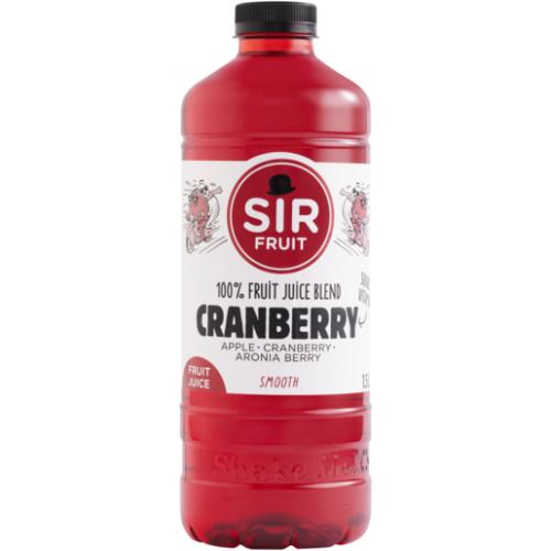 Sir Fruit 100% Cranberry Fruit Juice Blend 1.5L