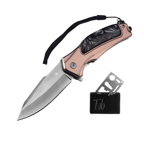 Conquer the Wild with Tvb DA155 Folding EDC Knife