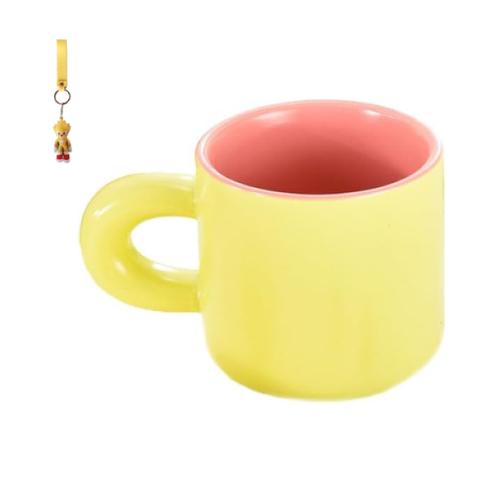 Colorful Ceramic Tea Mugs