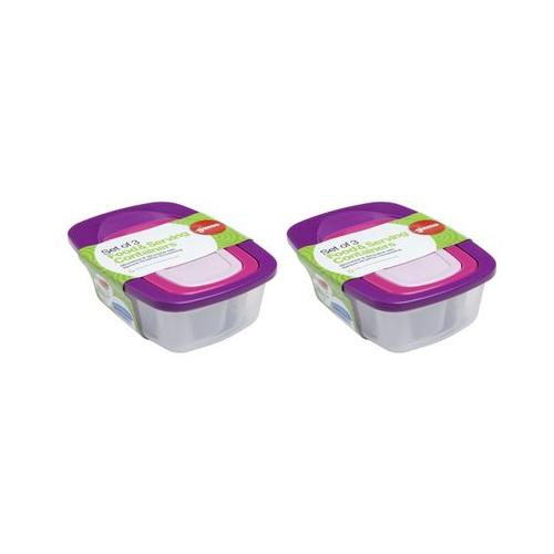 Gizmo - 3-In-1 Rectangular Container Set of 2